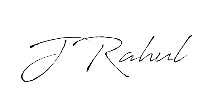 The best way (Antro_Vectra) to make a short signature is to pick only two or three words in your name. The name J Rahul include a total of six letters. For converting this name. J Rahul signature style 6 images and pictures png