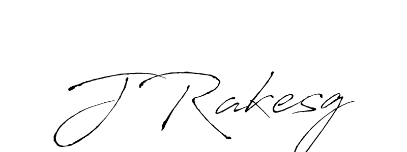 Design your own signature with our free online signature maker. With this signature software, you can create a handwritten (Antro_Vectra) signature for name J Rakesg. J Rakesg signature style 6 images and pictures png