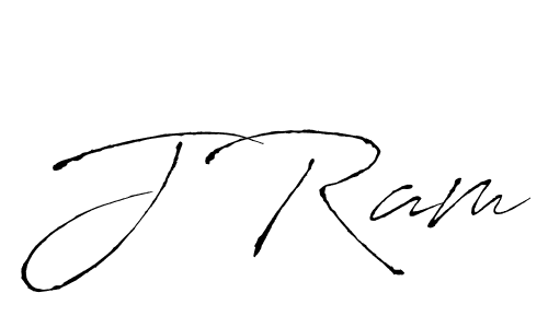 Also we have J Ram name is the best signature style. Create professional handwritten signature collection using Antro_Vectra autograph style. J Ram signature style 6 images and pictures png