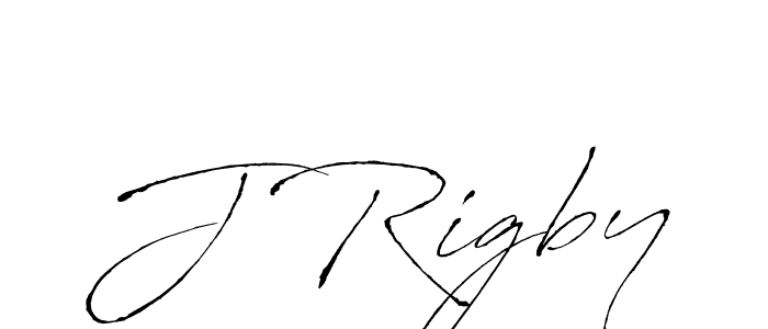 J Rigby stylish signature style. Best Handwritten Sign (Antro_Vectra) for my name. Handwritten Signature Collection Ideas for my name J Rigby. J Rigby signature style 6 images and pictures png