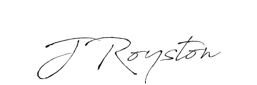 Design your own signature with our free online signature maker. With this signature software, you can create a handwritten (Antro_Vectra) signature for name J Royston. J Royston signature style 6 images and pictures png