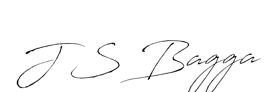 Design your own signature with our free online signature maker. With this signature software, you can create a handwritten (Antro_Vectra) signature for name J S Bagga. J S Bagga signature style 6 images and pictures png