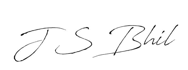 Also we have J S Bhil name is the best signature style. Create professional handwritten signature collection using Antro_Vectra autograph style. J S Bhil signature style 6 images and pictures png