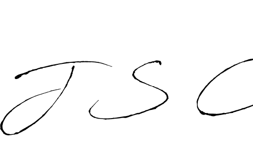 Also we have J S C name is the best signature style. Create professional handwritten signature collection using Antro_Vectra autograph style. J S C signature style 6 images and pictures png