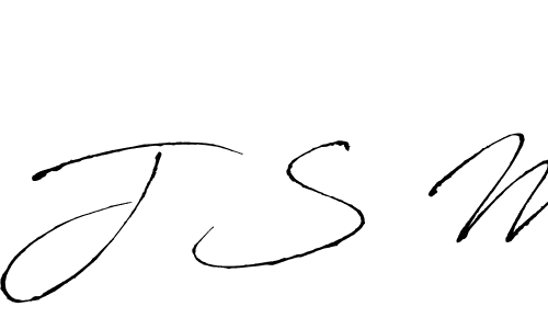 How to Draw J S M signature style? Antro_Vectra is a latest design signature styles for name J S M. J S M signature style 6 images and pictures png