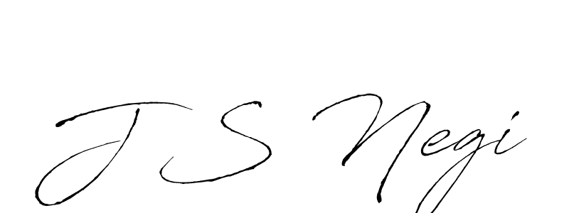 Design your own signature with our free online signature maker. With this signature software, you can create a handwritten (Antro_Vectra) signature for name J S Negi. J S Negi signature style 6 images and pictures png