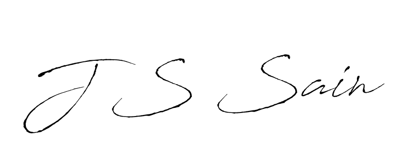 Also You can easily find your signature by using the search form. We will create J S Sain name handwritten signature images for you free of cost using Antro_Vectra sign style. J S Sain signature style 6 images and pictures png
