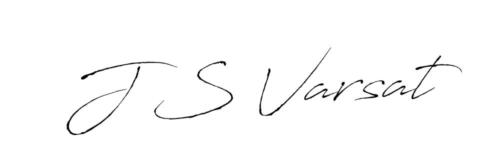 Also You can easily find your signature by using the search form. We will create J S Varsat name handwritten signature images for you free of cost using Antro_Vectra sign style. J S Varsat signature style 6 images and pictures png