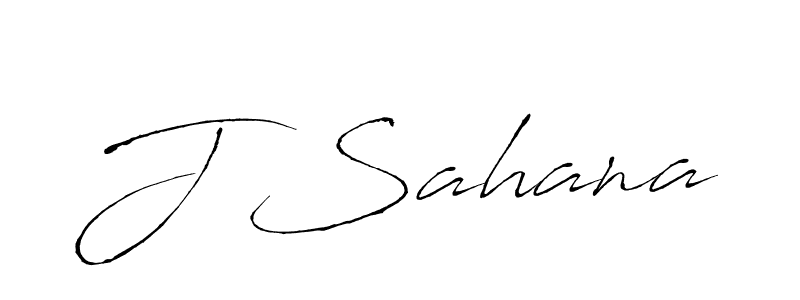 Use a signature maker to create a handwritten signature online. With this signature software, you can design (Antro_Vectra) your own signature for name J Sahana. J Sahana signature style 6 images and pictures png