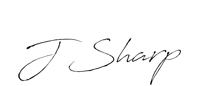 Make a beautiful signature design for name J Sharp. With this signature (Antro_Vectra) style, you can create a handwritten signature for free. J Sharp signature style 6 images and pictures png
