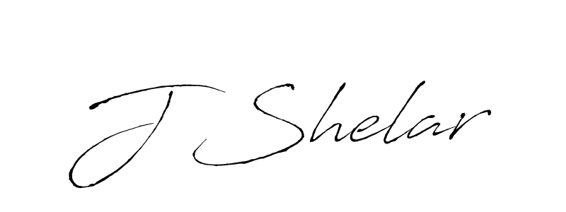 Create a beautiful signature design for name J Shelar. With this signature (Antro_Vectra) fonts, you can make a handwritten signature for free. J Shelar signature style 6 images and pictures png