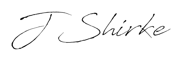 A dynamic signature style for J Shirke using Antro_Vectra script. Designed to look authentic, handwritten, and professional. J Shirke signature style 6 images and pictures png