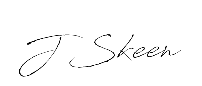 Design your own signature with our free online signature maker. With this signature software, you can create a handwritten (Antro_Vectra) signature for name J Skeen. J Skeen signature style 6 images and pictures png