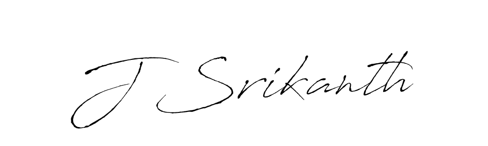 Antro_Vectra is a professional signature style that is perfect for those who want to add a touch of class to their signature. It is also a great choice for those who want to make their signature more unique. Get J Srikanth name to fancy signature for free. J Srikanth signature style 6 images and pictures png