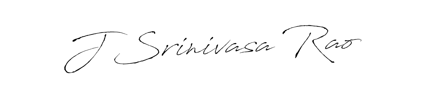 How to make J Srinivasa Rao name signature. Use Antro_Vectra style for creating short signs online. This is the latest handwritten sign. J Srinivasa Rao signature style 6 images and pictures png