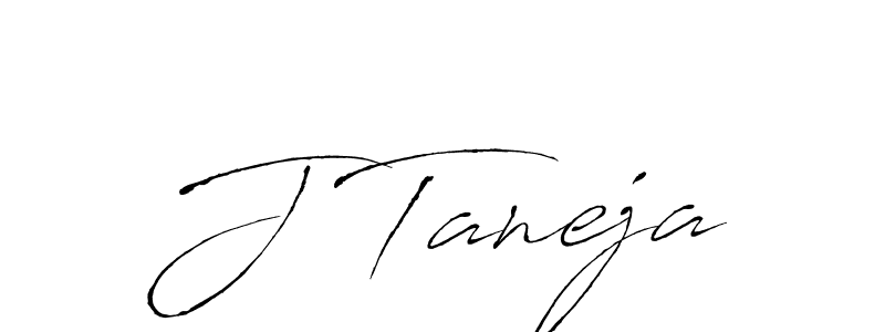 if you are searching for the best signature style for your name J Taneja. so please give up your signature search. here we have designed multiple signature styles  using Antro_Vectra. J Taneja signature style 6 images and pictures png