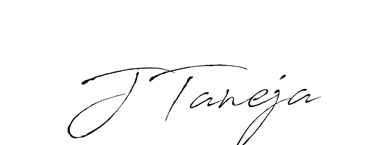 if you are searching for the best signature style for your name J Taneja. so please give up your signature search. here we have designed multiple signature styles  using Antro_Vectra. J Taneja signature style 6 images and pictures png