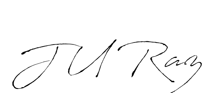 Check out images of Autograph of J U Raz name. Actor J U Raz Signature Style. Antro_Vectra is a professional sign style online. J U Raz signature style 6 images and pictures png