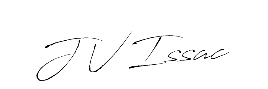 Use a signature maker to create a handwritten signature online. With this signature software, you can design (Antro_Vectra) your own signature for name J V Issac. J V Issac signature style 6 images and pictures png