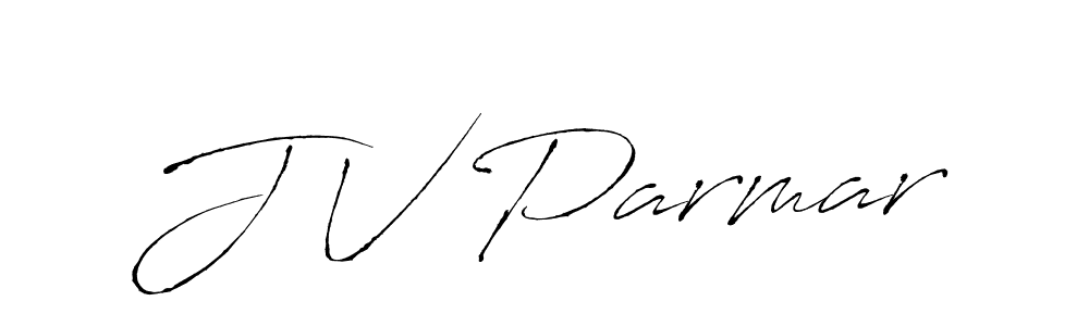 Antro_Vectra is a professional signature style that is perfect for those who want to add a touch of class to their signature. It is also a great choice for those who want to make their signature more unique. Get J V Parmar name to fancy signature for free. J V Parmar signature style 6 images and pictures png