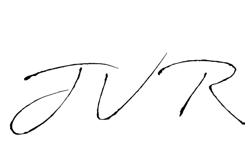 Make a beautiful signature design for name J V R. With this signature (Antro_Vectra) style, you can create a handwritten signature for free. J V R signature style 6 images and pictures png