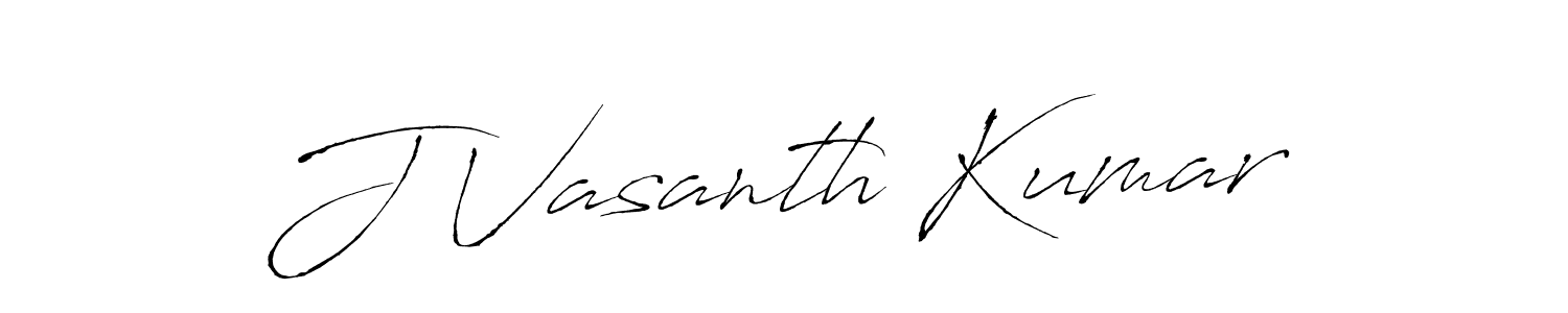 Also You can easily find your signature by using the search form. We will create J Vasanth Kumar name handwritten signature images for you free of cost using Antro_Vectra sign style. J Vasanth Kumar signature style 6 images and pictures png