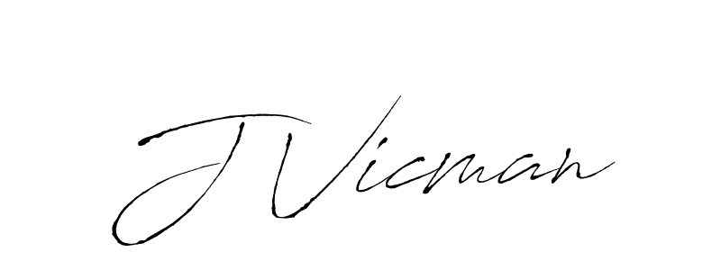Use a signature maker to create a handwritten signature online. With this signature software, you can design (Antro_Vectra) your own signature for name J Vicman. J Vicman signature style 6 images and pictures png
