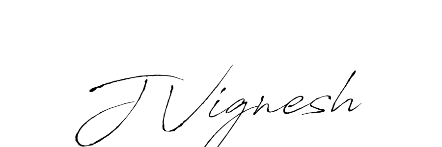 You should practise on your own different ways (Antro_Vectra) to write your name (J Vignesh) in signature. don't let someone else do it for you. J Vignesh signature style 6 images and pictures png