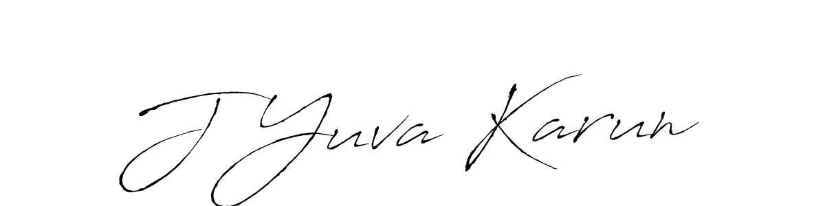 Make a beautiful signature design for name J Yuva Karun. Use this online signature maker to create a handwritten signature for free. J Yuva Karun signature style 6 images and pictures png
