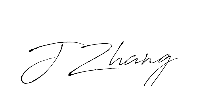 You should practise on your own different ways (Antro_Vectra) to write your name (J Zhang) in signature. don't let someone else do it for you. J Zhang signature style 6 images and pictures png