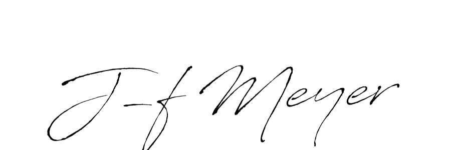 The best way (Antro_Vectra) to make a short signature is to pick only two or three words in your name. The name J-f Meyer include a total of six letters. For converting this name. J-f Meyer signature style 6 images and pictures png