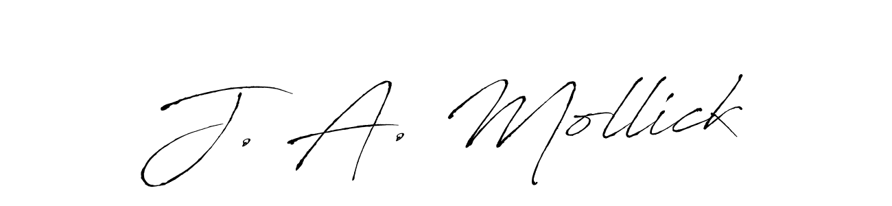 Similarly Antro_Vectra is the best handwritten signature design. Signature creator online .You can use it as an online autograph creator for name J. A. Mollick. J. A. Mollick signature style 6 images and pictures png