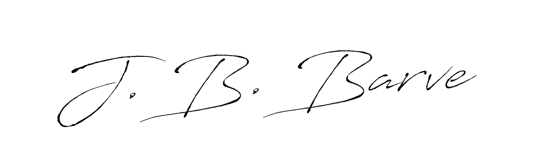 Make a beautiful signature design for name J. B. Barve. Use this online signature maker to create a handwritten signature for free. J. B. Barve signature style 6 images and pictures png