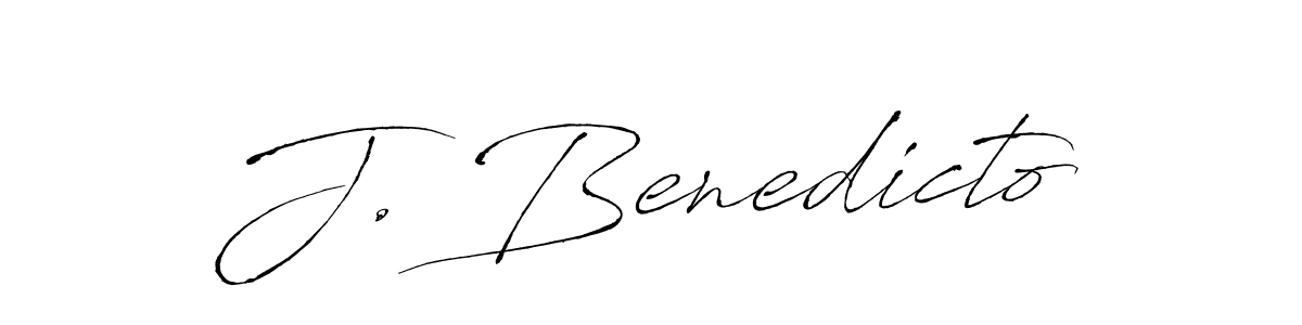 The best way (Antro_Vectra) to make a short signature is to pick only two or three words in your name. The name J. Benedicto include a total of six letters. For converting this name. J. Benedicto signature style 6 images and pictures png