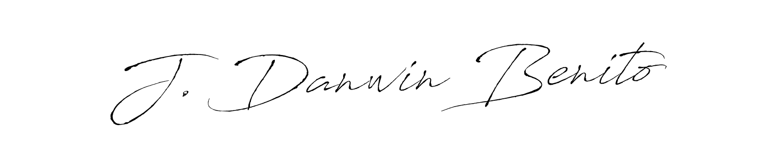 It looks lik you need a new signature style for name J. Danwin Benito. Design unique handwritten (Antro_Vectra) signature with our free signature maker in just a few clicks. J. Danwin Benito signature style 6 images and pictures png