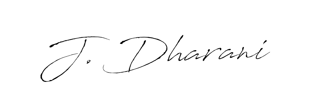 How to Draw J. Dharani signature style? Antro_Vectra is a latest design signature styles for name J. Dharani. J. Dharani signature style 6 images and pictures png