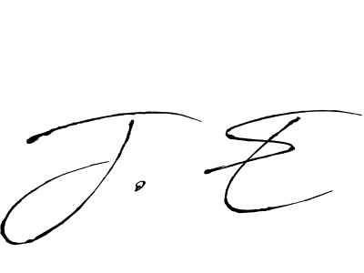 It looks lik you need a new signature style for name J. E. Design unique handwritten (Antro_Vectra) signature with our free signature maker in just a few clicks. J. E signature style 6 images and pictures png