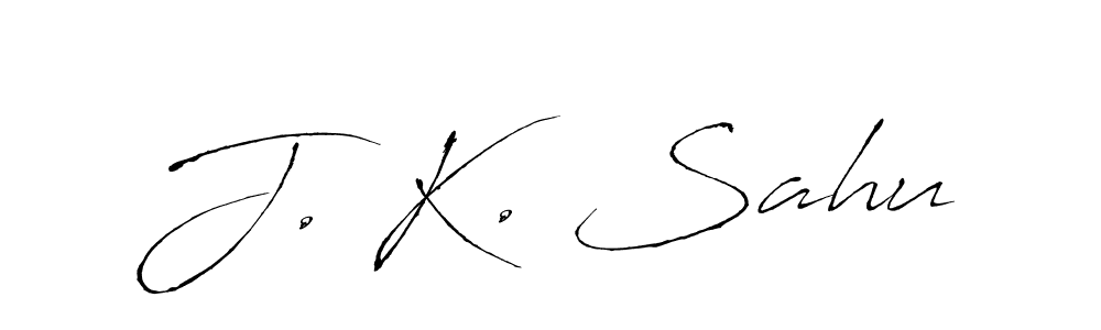 Also we have J. K. Sahu name is the best signature style. Create professional handwritten signature collection using Antro_Vectra autograph style. J. K. Sahu signature style 6 images and pictures png