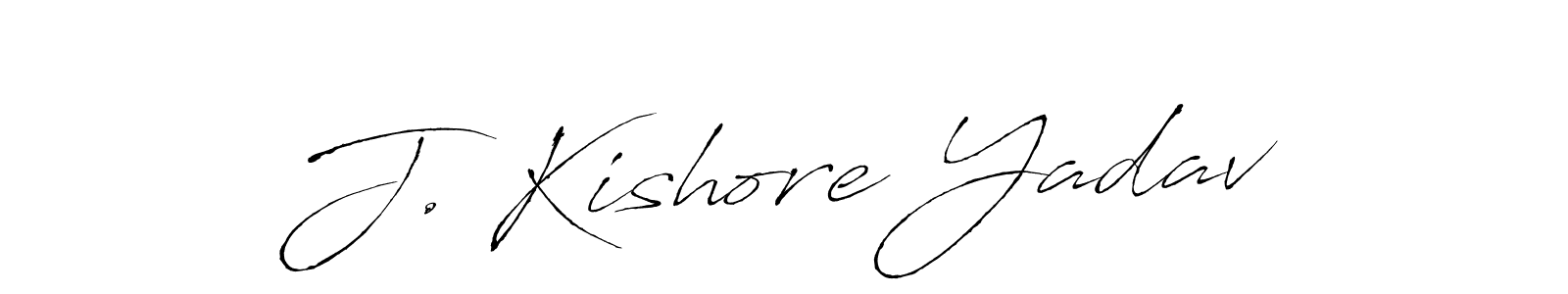 Also You can easily find your signature by using the search form. We will create J. Kishore Yadav name handwritten signature images for you free of cost using Antro_Vectra sign style. J. Kishore Yadav signature style 6 images and pictures png