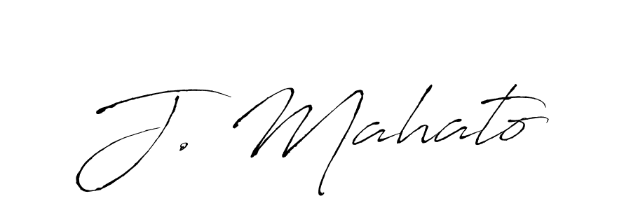 Antro_Vectra is a professional signature style that is perfect for those who want to add a touch of class to their signature. It is also a great choice for those who want to make their signature more unique. Get J. Mahato name to fancy signature for free. J. Mahato signature style 6 images and pictures png