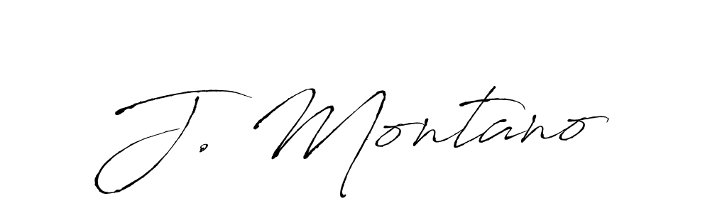 Antro_Vectra is a professional signature style that is perfect for those who want to add a touch of class to their signature. It is also a great choice for those who want to make their signature more unique. Get J. Montano name to fancy signature for free. J. Montano signature style 6 images and pictures png