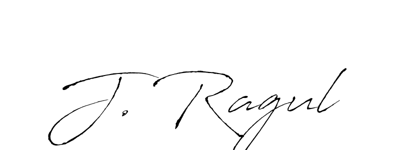 Also You can easily find your signature by using the search form. We will create J. Ragul name handwritten signature images for you free of cost using Antro_Vectra sign style. J. Ragul signature style 6 images and pictures png