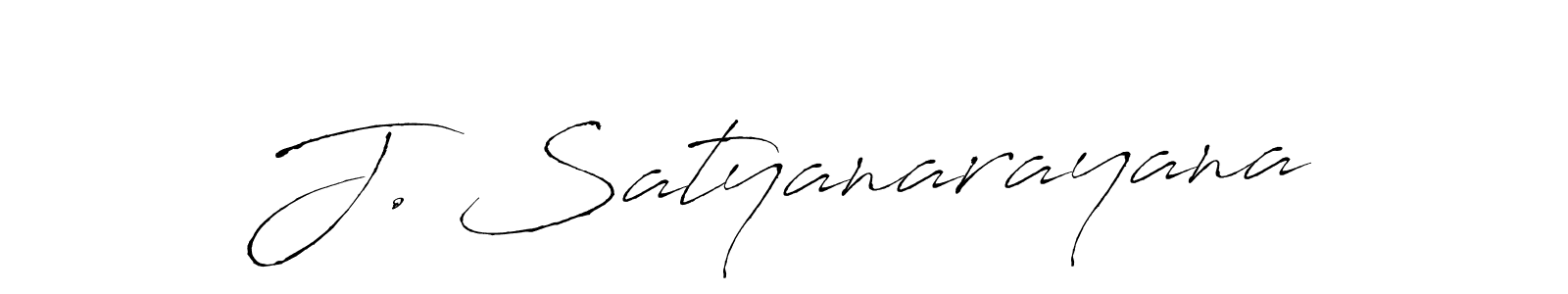 Make a beautiful signature design for name J. Satyanarayana. With this signature (Antro_Vectra) style, you can create a handwritten signature for free. J. Satyanarayana signature style 6 images and pictures png