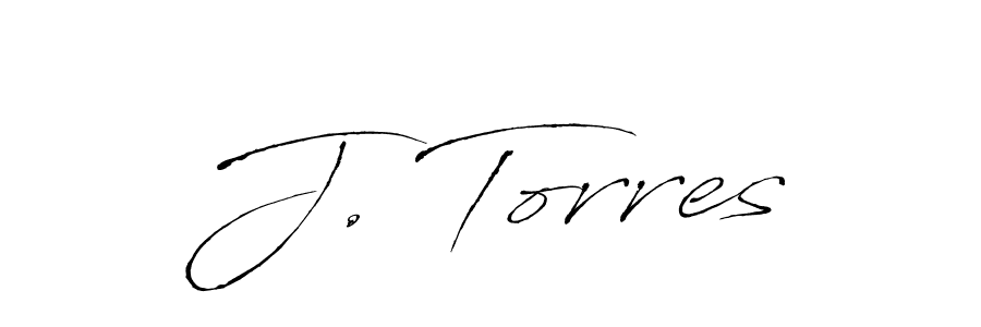 J. Torres stylish signature style. Best Handwritten Sign (Antro_Vectra) for my name. Handwritten Signature Collection Ideas for my name J. Torres. J. Torres signature style 6 images and pictures png