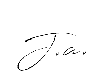 Design your own signature with our free online signature maker. With this signature software, you can create a handwritten (Antro_Vectra) signature for name J.a.. J.a. signature style 6 images and pictures png