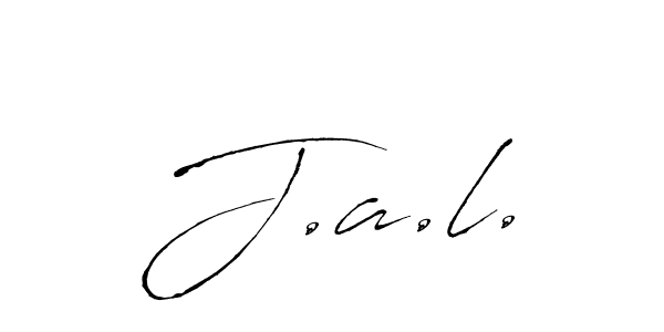 The best way (Antro_Vectra) to make a short signature is to pick only two or three words in your name. The name J.a.l. include a total of six letters. For converting this name. J.a.l. signature style 6 images and pictures png