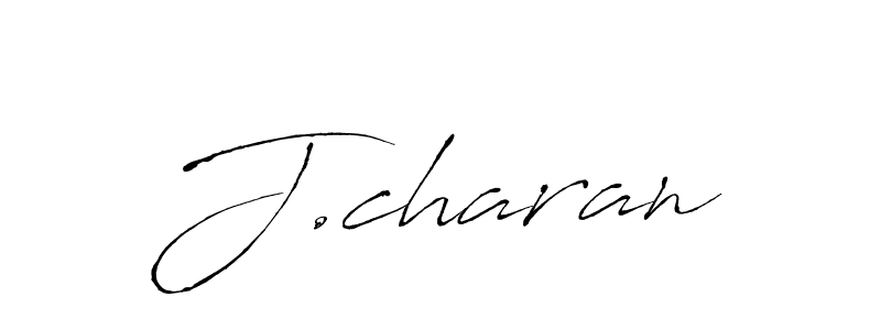 if you are searching for the best signature style for your name J.charan. so please give up your signature search. here we have designed multiple signature styles  using Antro_Vectra. J.charan signature style 6 images and pictures png