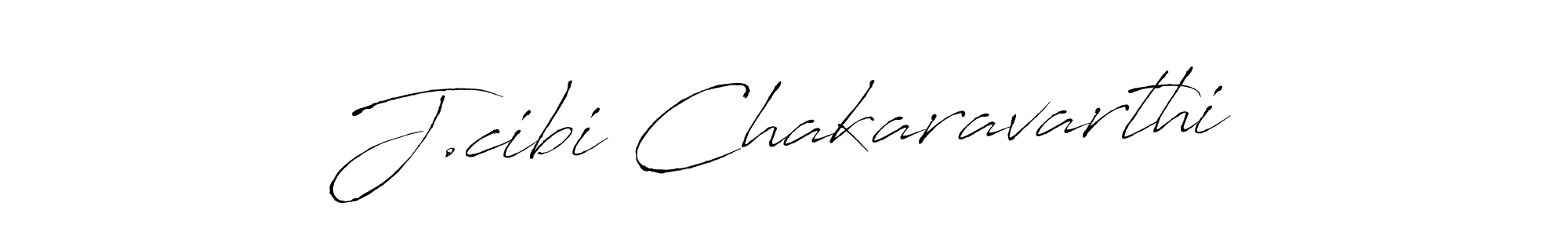 Design your own signature with our free online signature maker. With this signature software, you can create a handwritten (Antro_Vectra) signature for name J.cibi Chakaravarthi. J.cibi Chakaravarthi signature style 6 images and pictures png