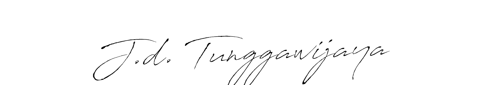 Use a signature maker to create a handwritten signature online. With this signature software, you can design (Antro_Vectra) your own signature for name J.d. Tunggawijaya. J.d. Tunggawijaya signature style 6 images and pictures png