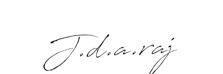 Design your own signature with our free online signature maker. With this signature software, you can create a handwritten (Antro_Vectra) signature for name J.d.a.raj. J.d.a.raj signature style 6 images and pictures png